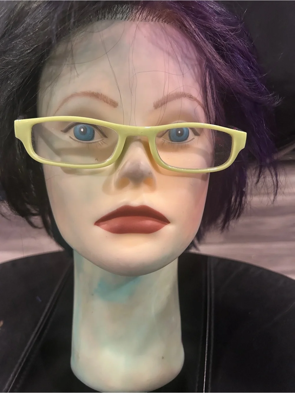 Lime Green Rectangle Reading Glasses 2.009